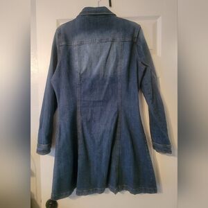 Indigo Rein Dark Blue Denim Jacket/Dress